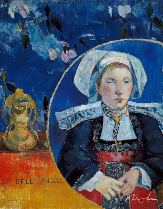 L'aubergiste de Pont-Aven - Paul Gauguin - Reproductions de tableaux et peintures haut de gamme