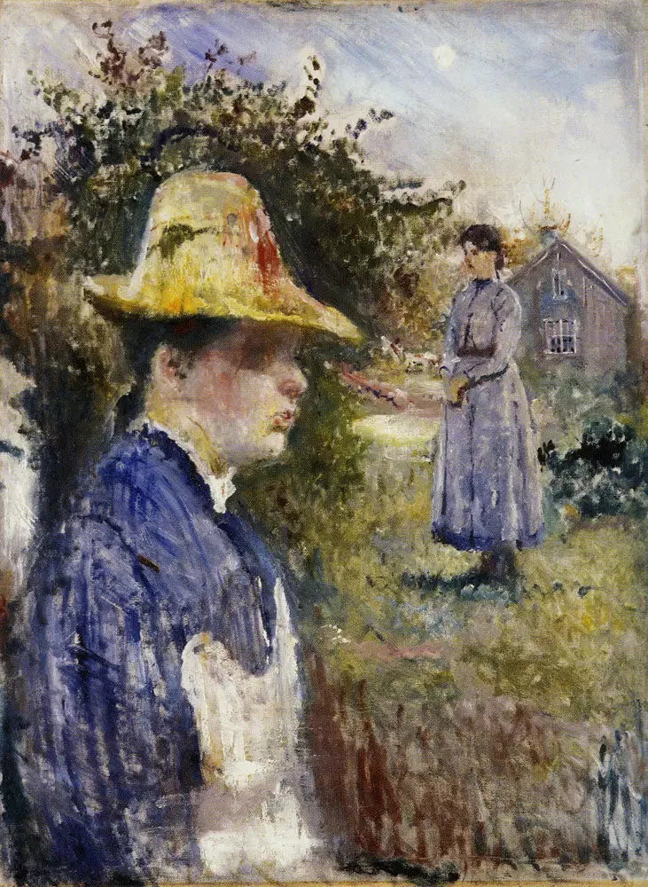 Laura and Inger in the Summer Sun - Edvard Munch