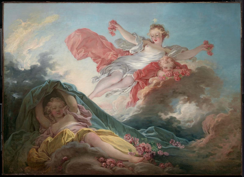 The Dawn - Jean-Honoré Fragonard