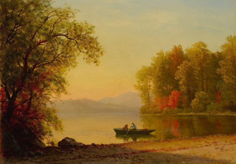 Autumn on the Lake - Albert Bierstadt