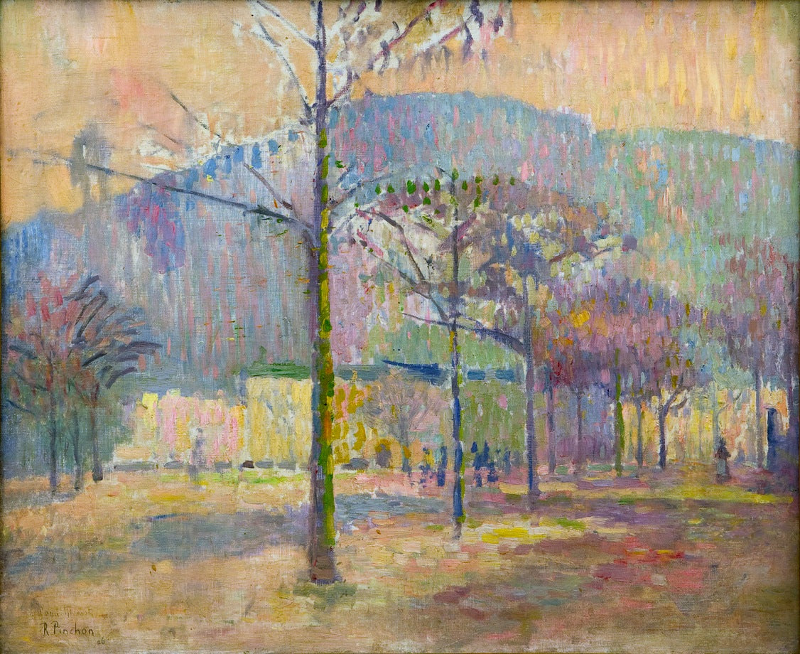 L’avenue Saint-Paul et la Côte Sainte-Catherine Rouen - Robert Antoine Pinchon - Alpha Reproduction