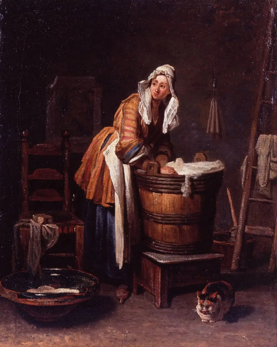 Washing Machine - Jean Siméon Chardin