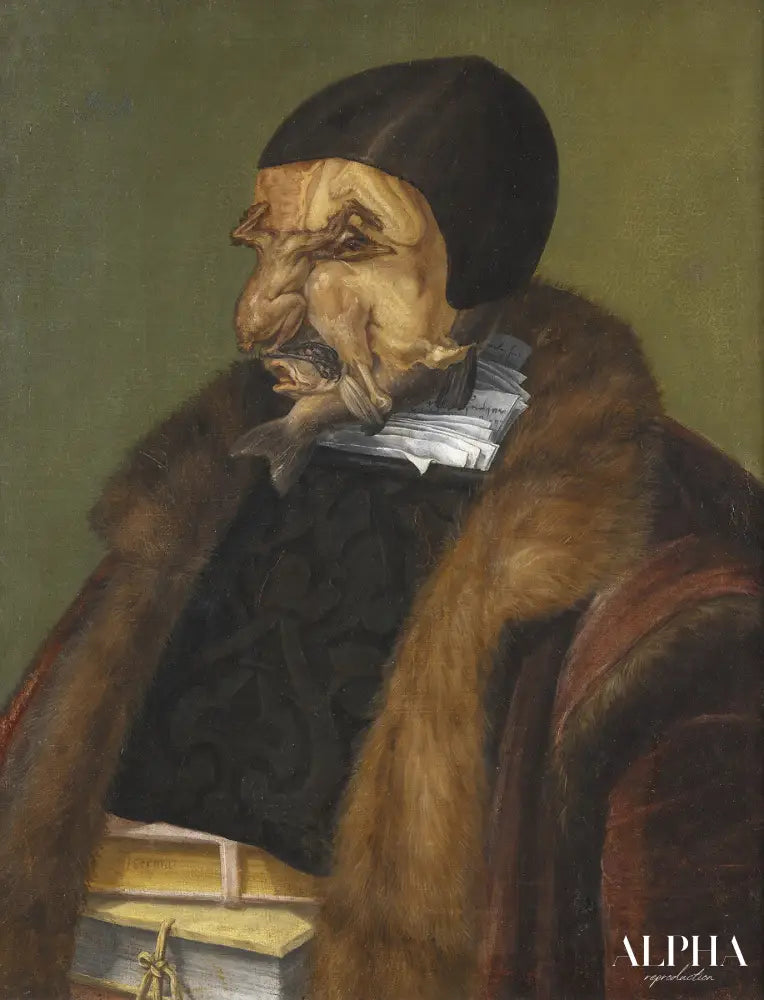 L'avocat - Arcimboldo - Reproductions de tableaux et peintures haut de gamme