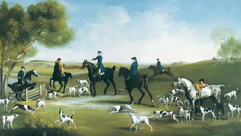 The 3rd Duke of Richmond with the Charlton Hunt - George Stubbs