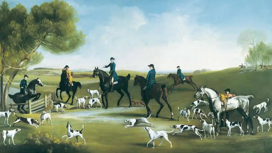The 3rd Duke of Richmond with the Charlton Hunt - George Stubbs