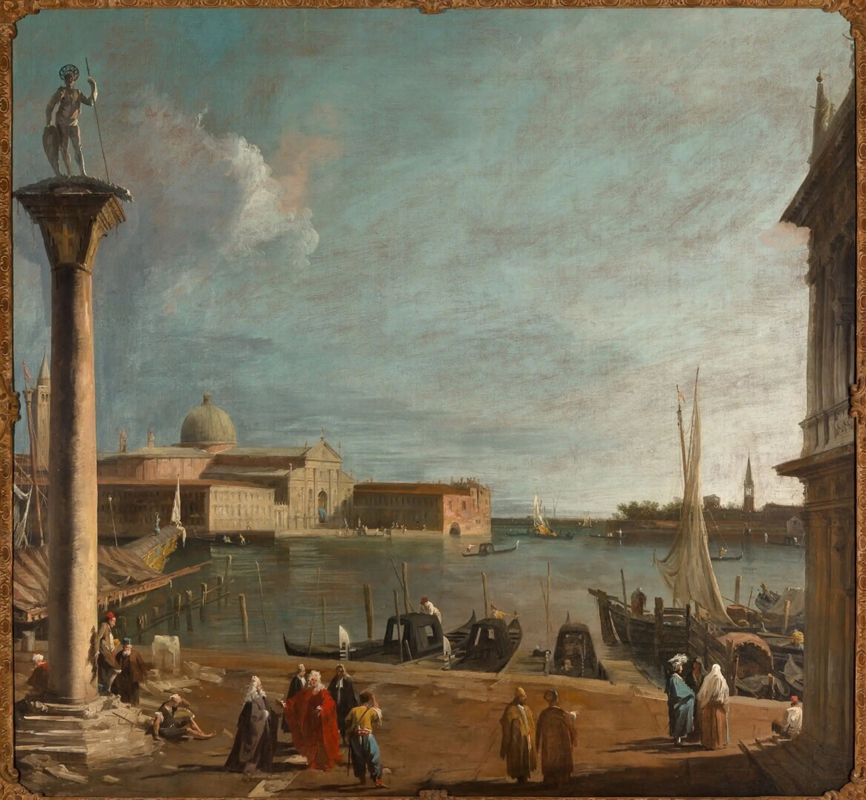 Le Bacino di San Marco avec le San Giorgio Maggiore - Canaletto - Alpha Reproduction