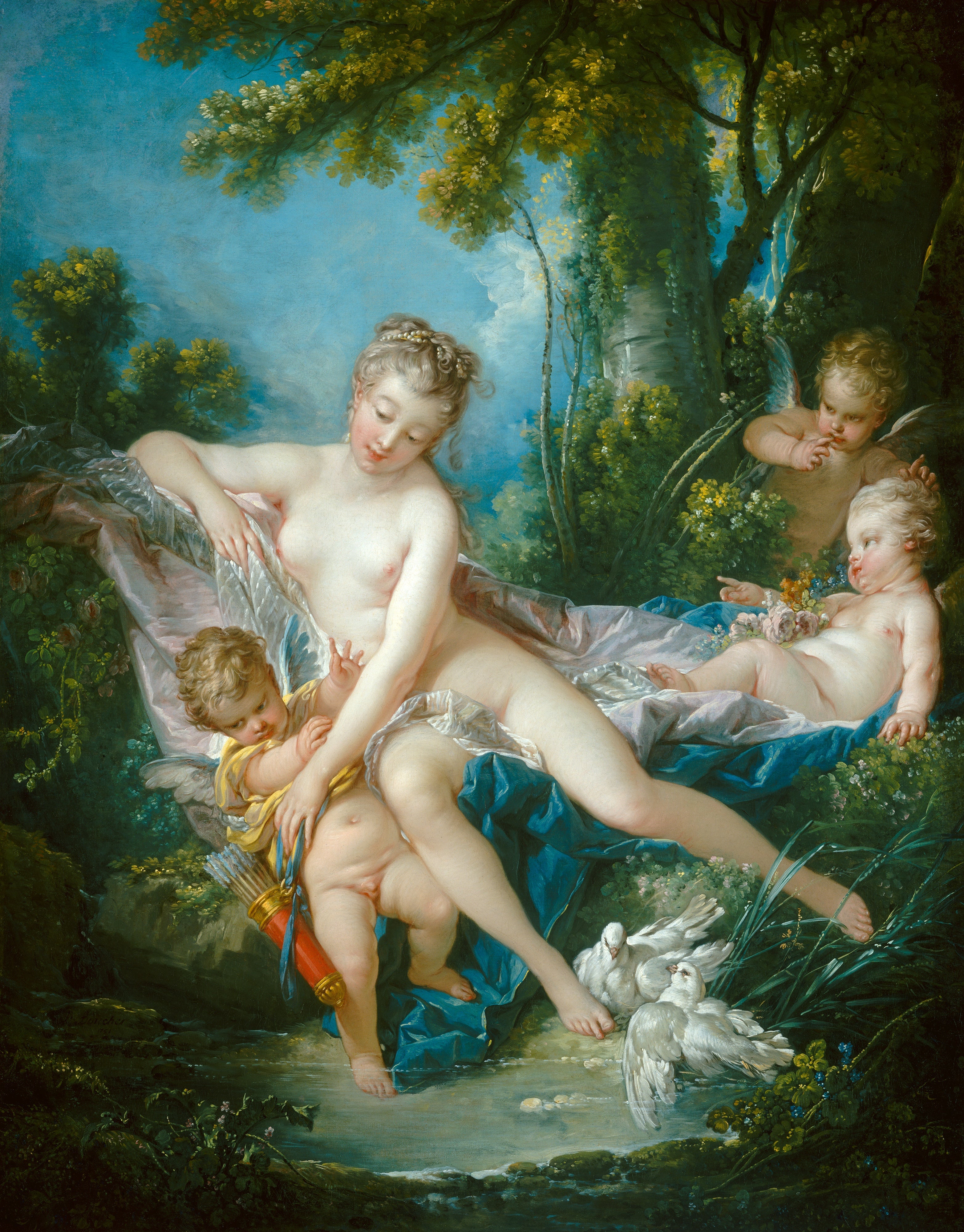 Venus's Bath - François Boucher
