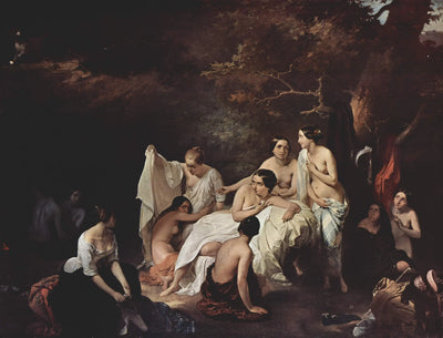 Le Bain des nymphes - Francesco Hayez - Alpha Reproduction