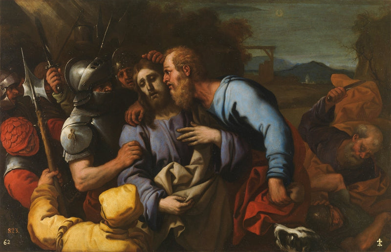 The Kiss of Judas - Luca Giordano