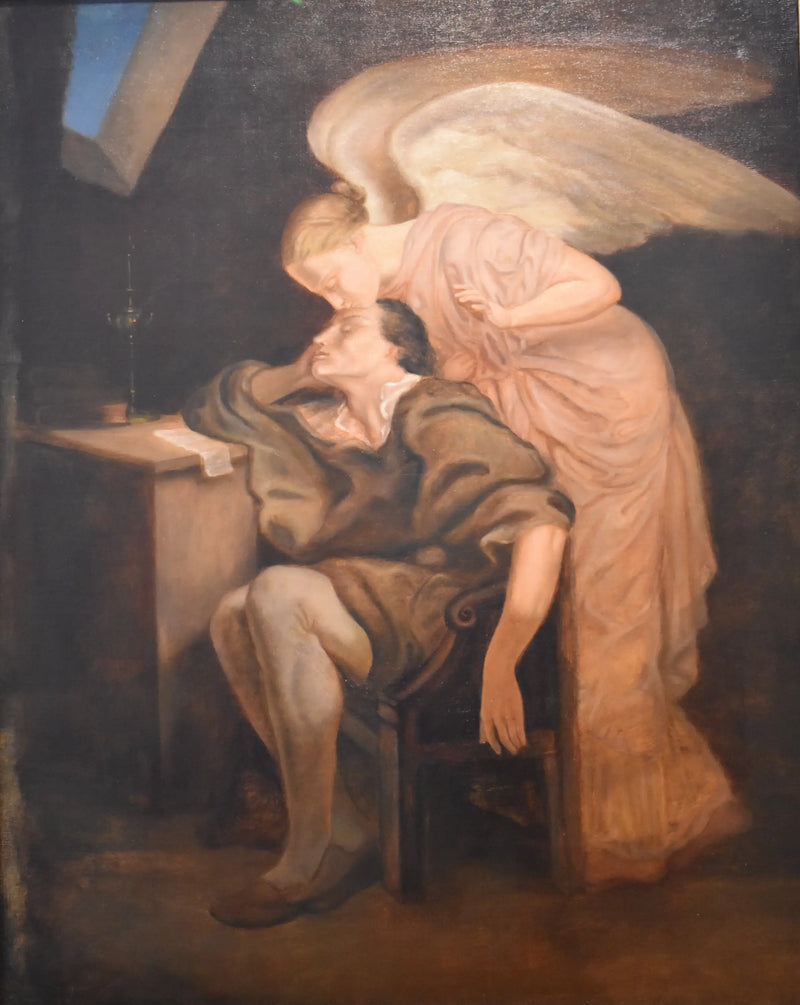 The Kiss of the Muse, after Frillié - Paul Cézanne