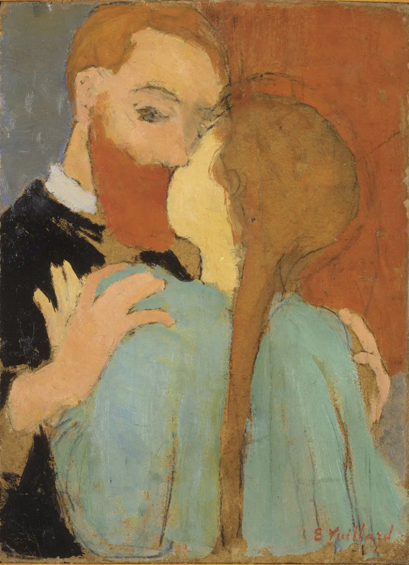The Kiss - Édouard Vuillard
