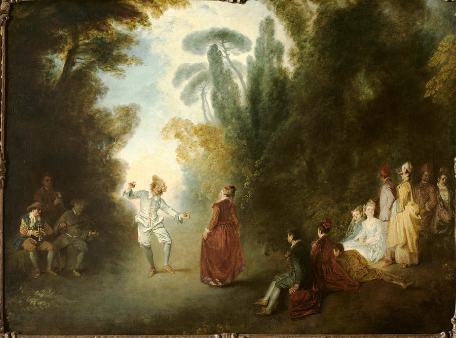 The Country Dance - Antoine Watteau
