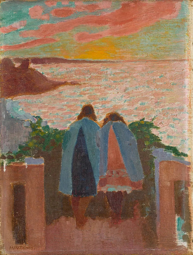 The Balcony of Silence at Sunset - Maurice Denis