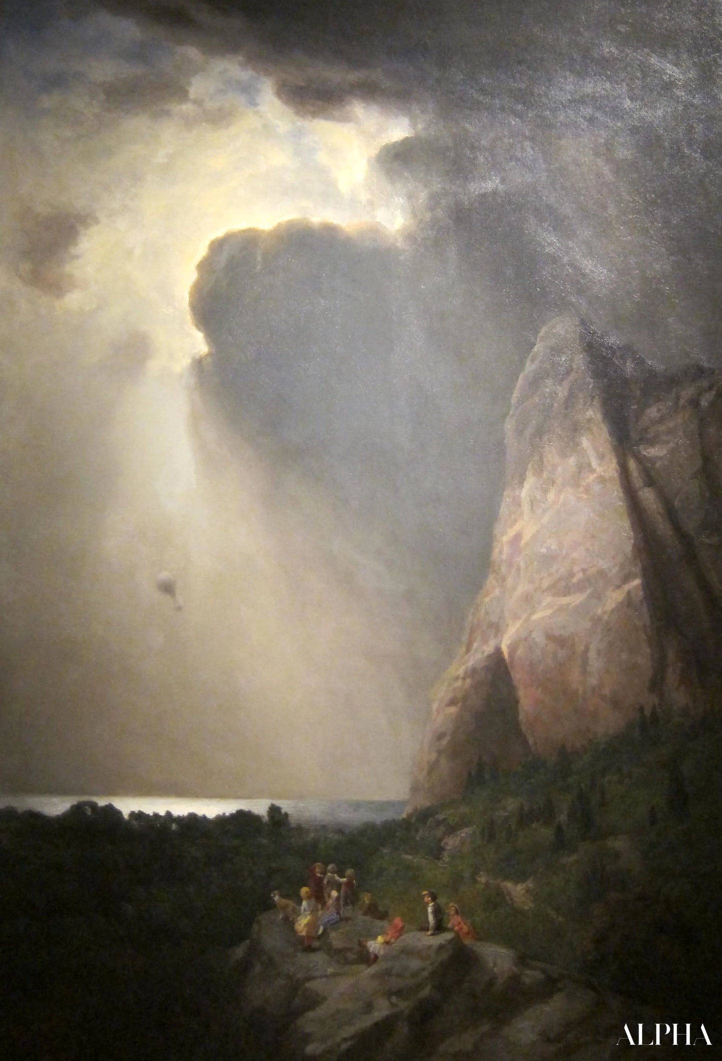 The Lost Balloon, 1882 - William Holbrook Beard - High-end reproductions of paintings and artworks