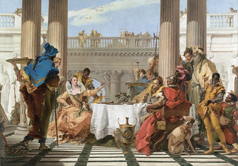 Cleopatra's Banquet - Giovanni Battista Tiepolo