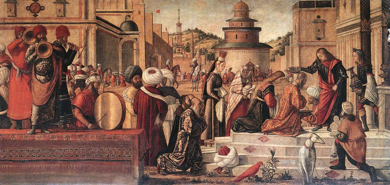 The Baptism of the Selenites - Vittore Carpaccio