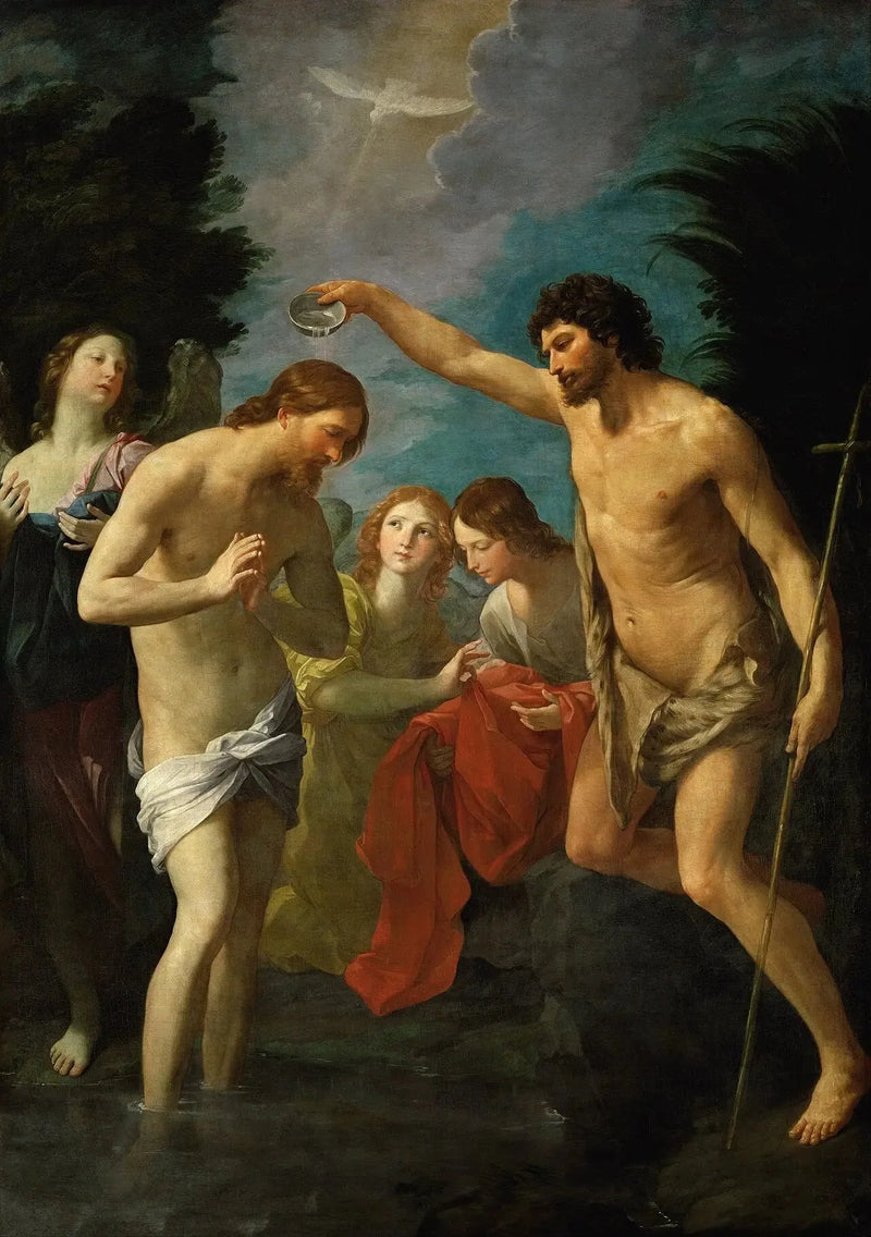 The Baptism of Christ - Guido Reni
