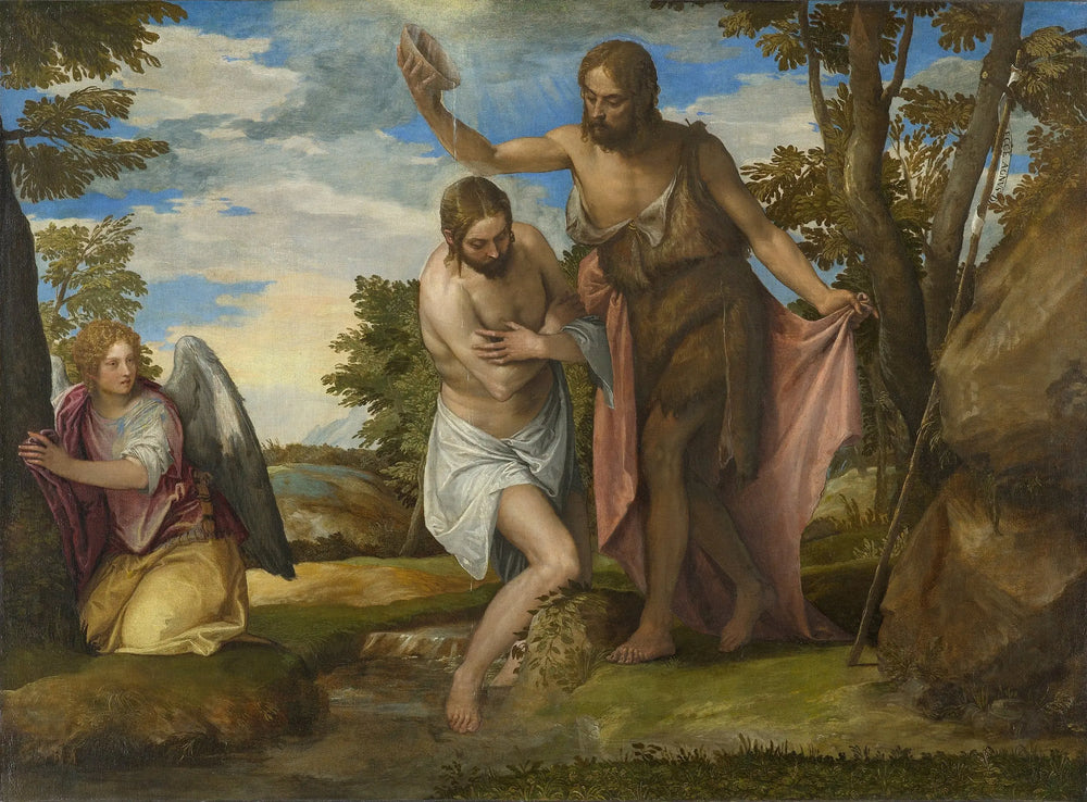 Le Baptême du Christ - Paul Véronèse - Alpha Reproduction