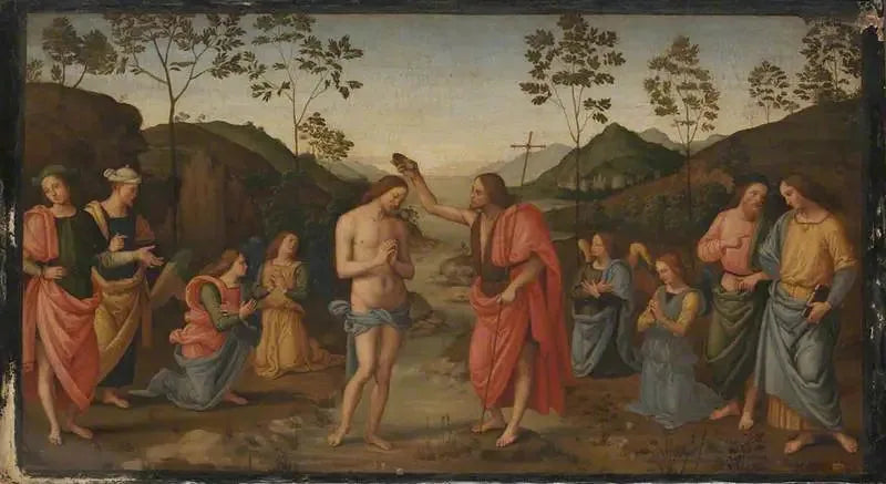 The Baptism of Christ - Pietro Perugino