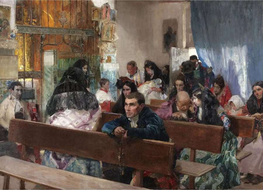 The Baptism - Joaquín Sorolla