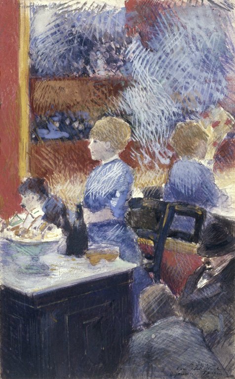 The Bar at the Folies-Bergère - Jean-Louis Forain