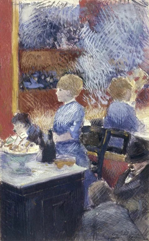 The Bar at the Folies-Bergère - Jean-Louis Forain