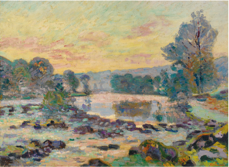 The Génétin Dam, Crozant - Armand Guillaumin