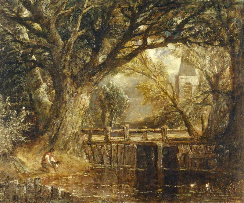 The Dam - John Constable