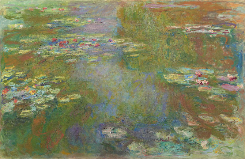 The Water Lily Pond - Claude Monet