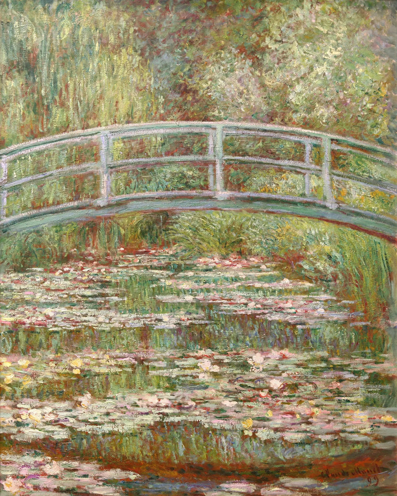 The Water Lily Pond - Claude Monet