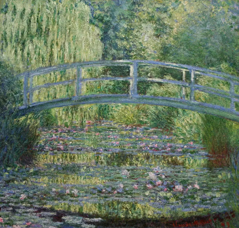 The Water Lily Pond, Green Harmony - Claude Monet