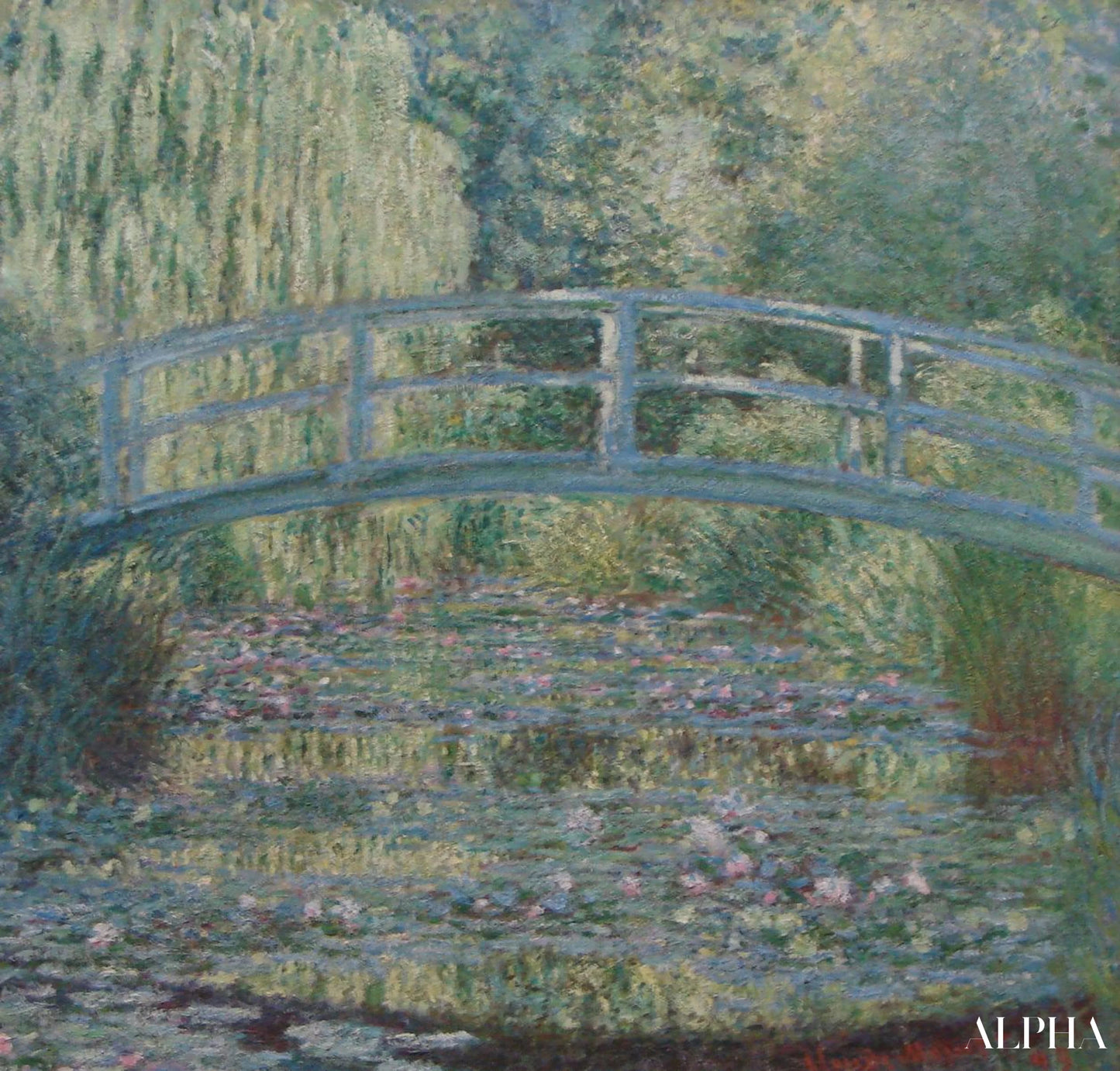 Le Bassin aux nymphéas, harmonie verte - Claude Monet - Reproductions de tableaux et peintures haut de gamme