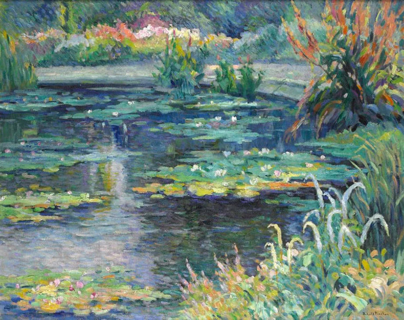 The Basin of Nymphéas - Robert Antoine Pinchon