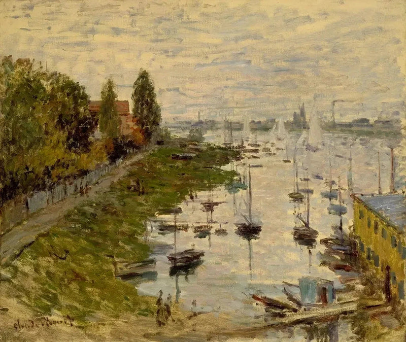 The Argenteuil Basin W335 - Claude Monet