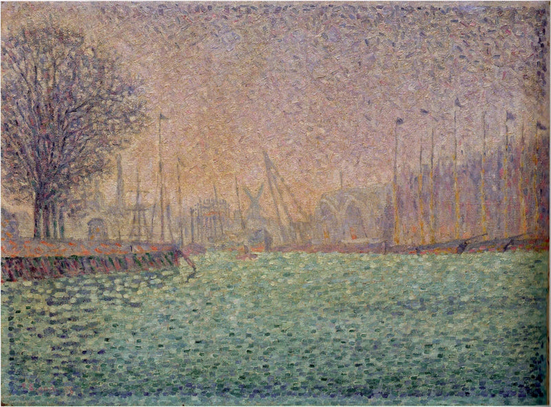 The Watering Hole - Paul Signac