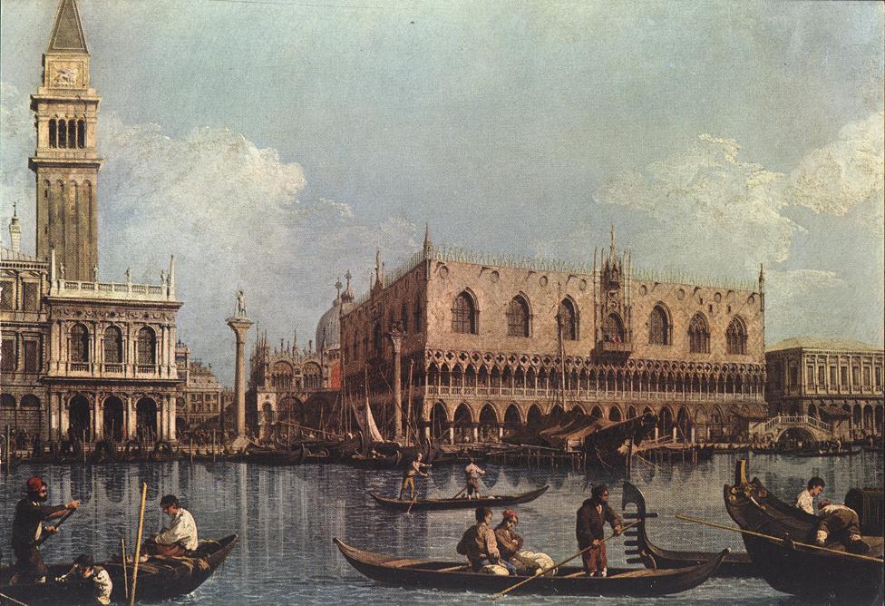 Saint Mark's Basin seen from the Customs Point - Canaletto