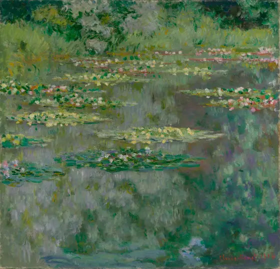 The Water Lilies Pond - Claude Monet