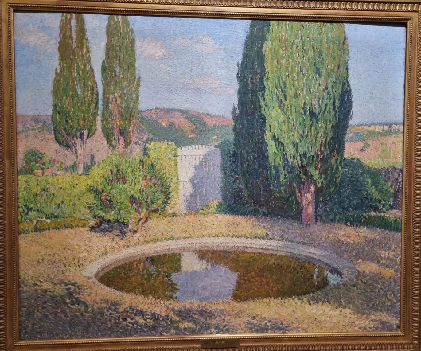 Le bassin en été - Henri-Jean Guillaume Martin image 1 reproduction d’œuvre d’art à l’huile