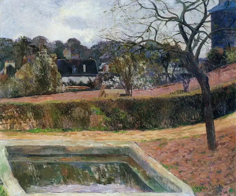 The Basin, or The Square Basin - Paul Gauguin