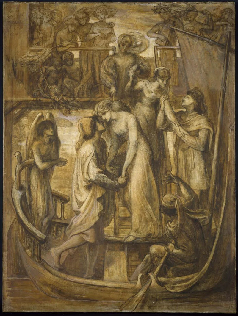 The Boat of Love - Dante Gabriel Rossetti