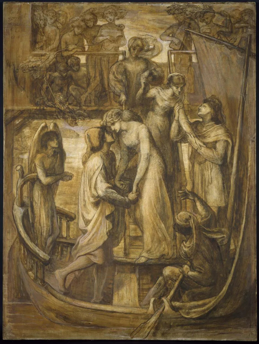 The Boat of Love - Dante Gabriel Rossetti