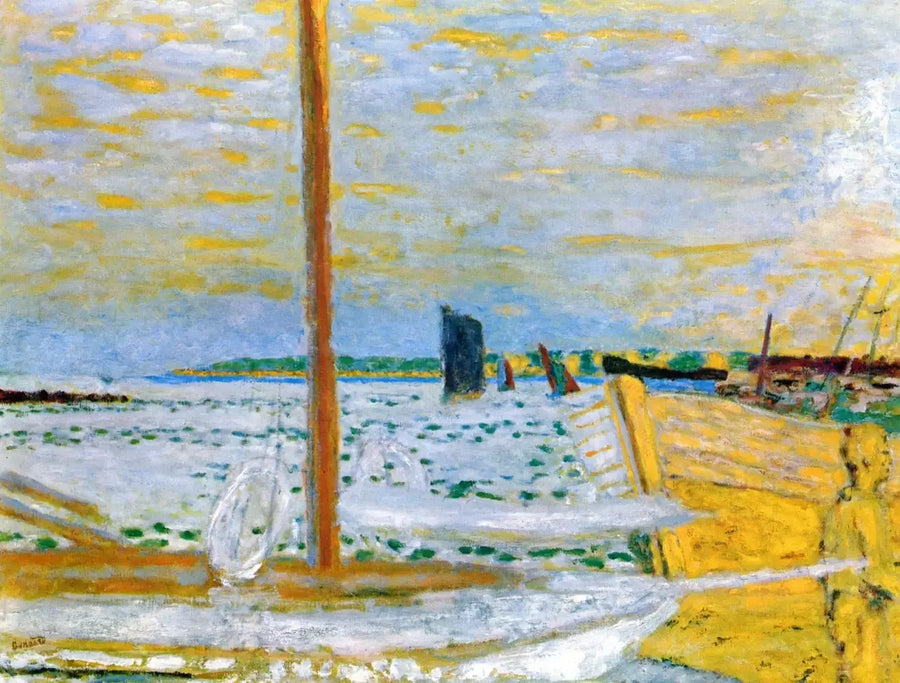 The Yellow Boat - Pierre Bonnard