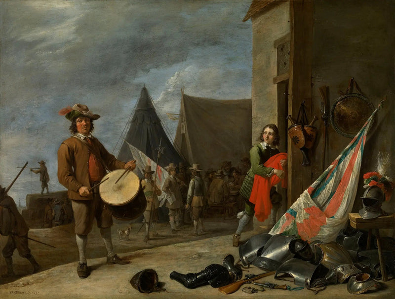 The Drummer - David Teniers the Younger