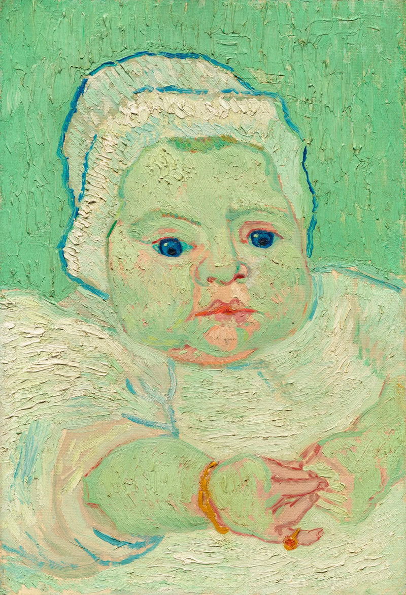 The Baby Marcelle Roulin. - Vincent van Gogh