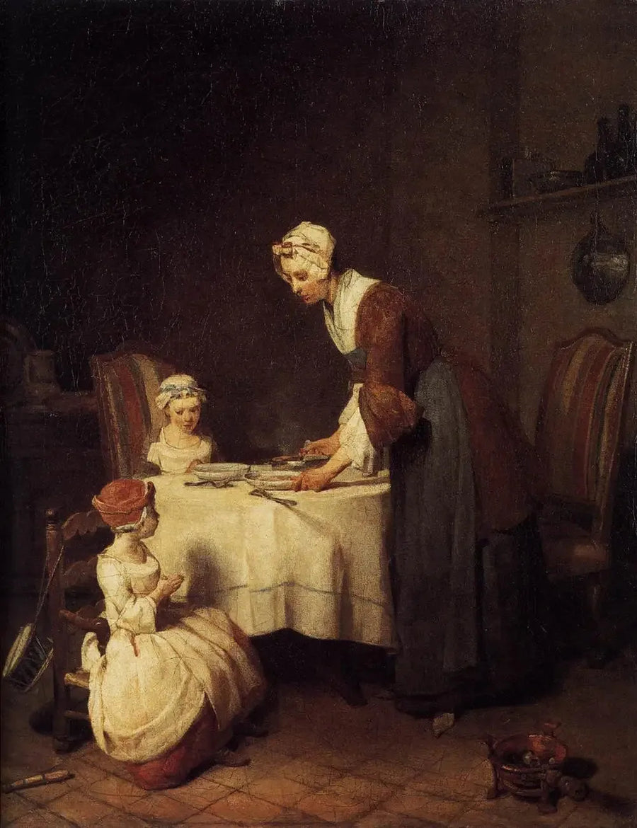 The Benediction - Jean Siméon Chardin