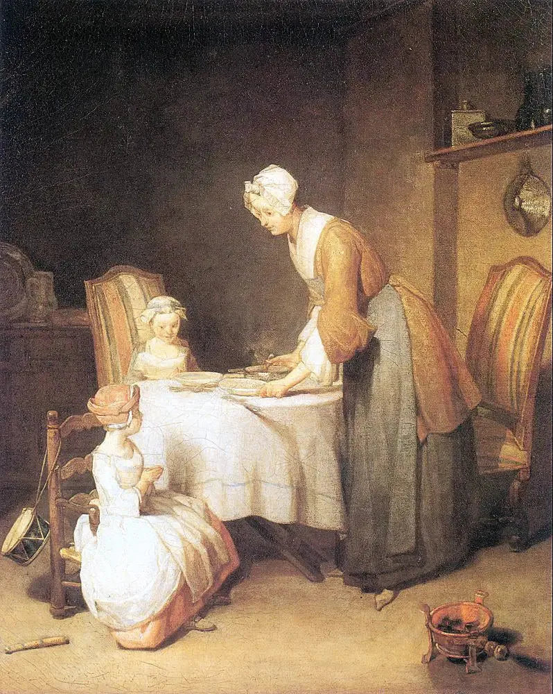 The Benediction - Jean Siméon Chardin
