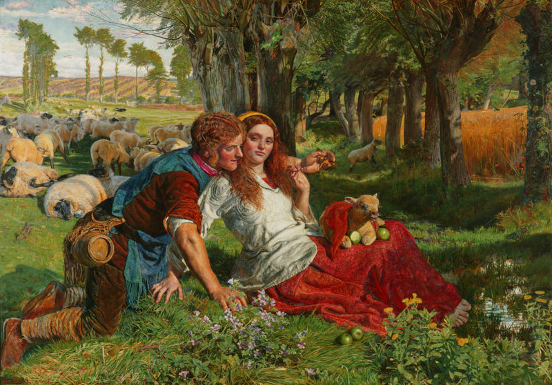 The Mercenary Shepherd - William Holman Hunt