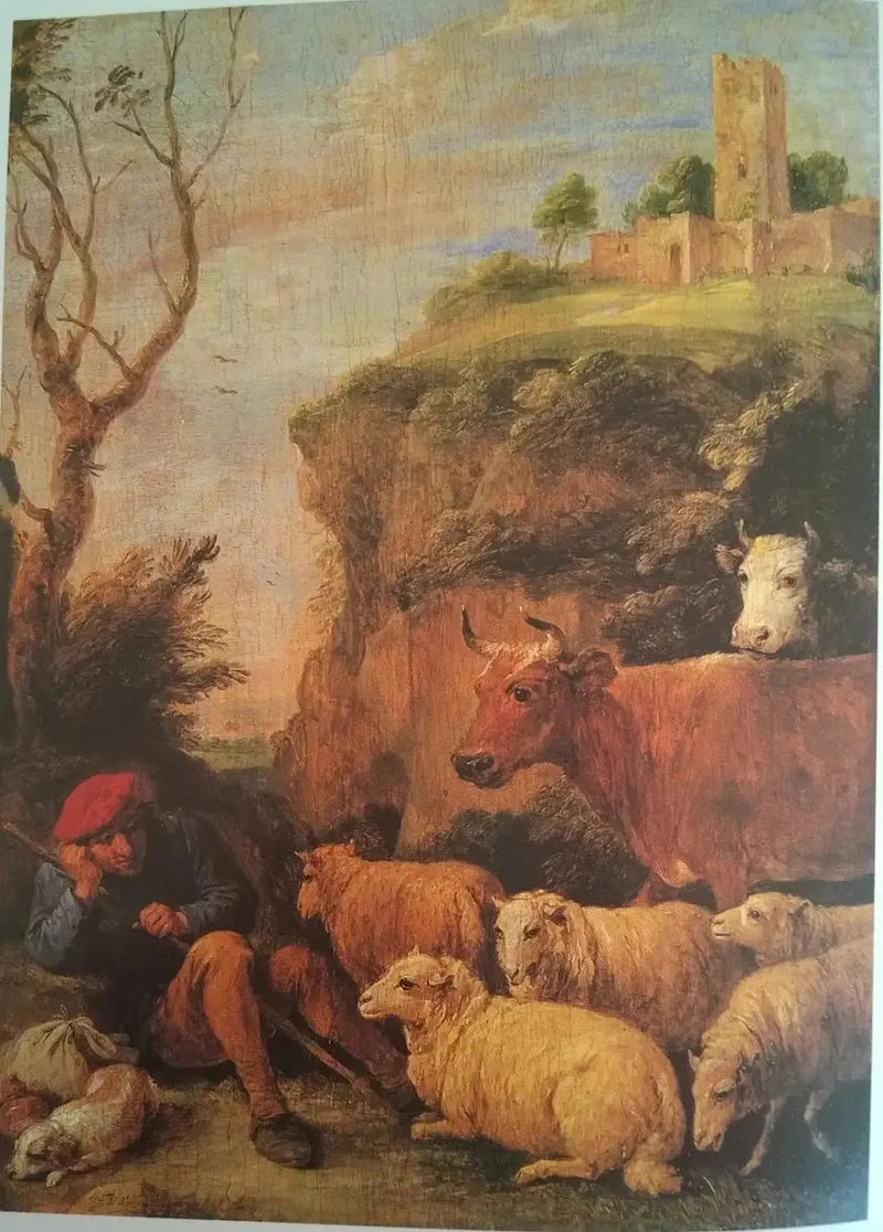 The Dreaming Shepherd - David Teniers the Younger