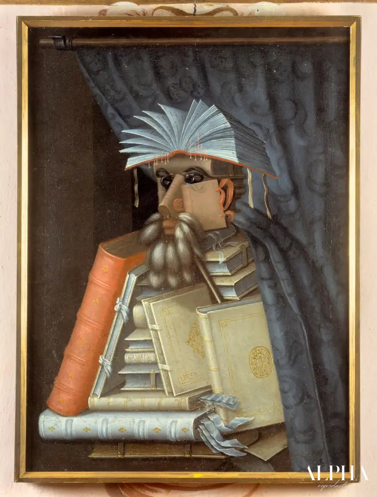 Le Bibliothécaire - Arcimboldo - Reproductions de tableaux et peintures haut de gamme