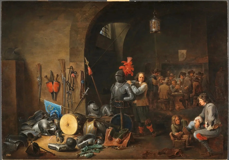 The Bivouac - David Teniers the Younger